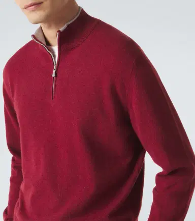 ELEVENTY Cashmere half-zip sweater | Thumbnail 3