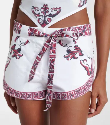 Bananhot Lavanda printed cotton shorts | Thumbnail 2 Bananhot Lavanda printed cotton shorts | Thumbnail 2