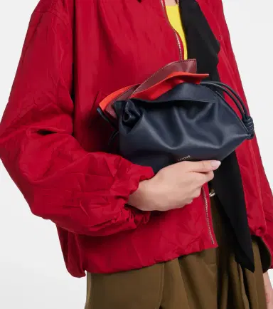 Loewe Flamenco Mini layered leather clutch | Thumbnail 7