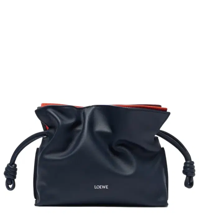 Loewe Flamenco Mini layered leather clutch