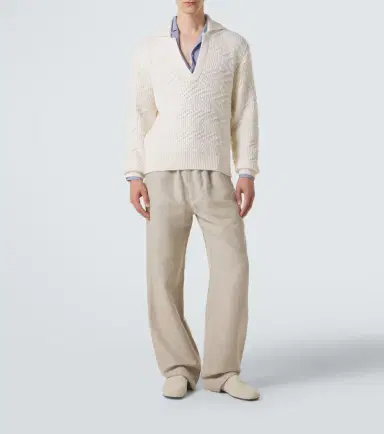 Missoni Zigzag wool-blend polo sweater | Thumbnail 4
