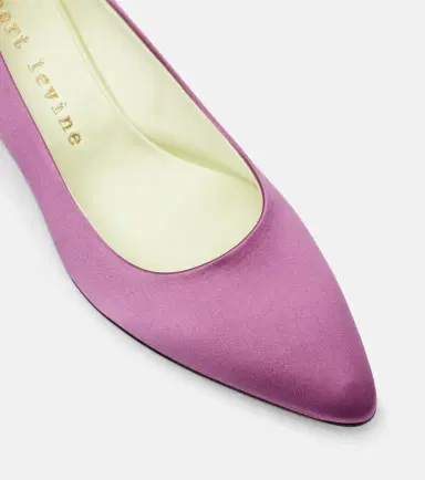 Herbert Levine Pump Du Jour satin pumps | Thumbnail 3