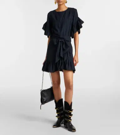 Marant Étoile Melicia ruffled minidress | Thumbnail 3