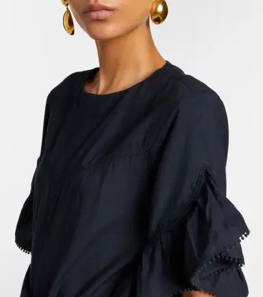 Marant Étoile Melicia ruffled minidress | Thumbnail 4
