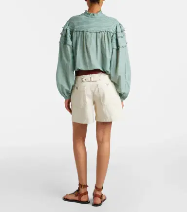 Marant Étoile Eveja cotton shorts | Thumbnail 5 Marant Étoile Eveja cotton shorts | Thumbnail 5