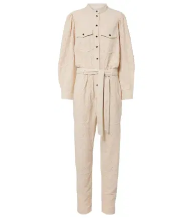 Marant Étoile Kellen broderie anglaise cotton jumpsuit | Thumbnail 1