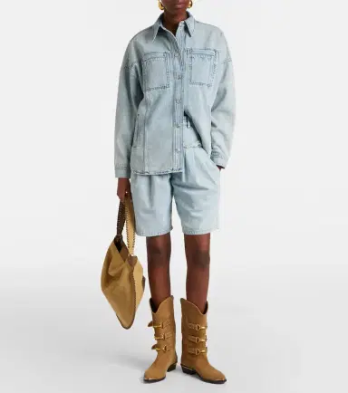 Marant Étoile Imana denim shirt | Thumbnail 3 Marant Étoile Imana denim shirt | Thumbnail 3