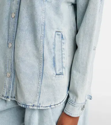 Marant Étoile Imana denim shirt | Thumbnail 5 Marant Étoile Imana denim shirt | Thumbnail 5