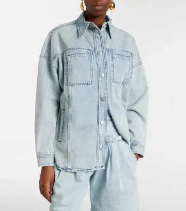 Marant Étoile Imana denim shirt | Thumbnail 6 Marant Étoile Imana denim shirt | Thumbnail 6