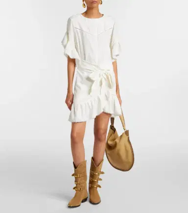 Marant Etoile Melicia ruffled minidress | Thumbnail 2