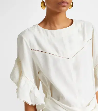 Marant Etoile Melicia ruffled minidress | Thumbnail 4