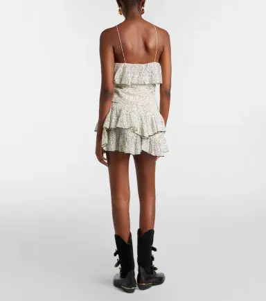 Marant Étoile Jocadia ruffled cotton shorts | Thumbnail 2