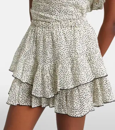 Marant Étoile Jocadia ruffled cotton shorts | Thumbnail 5