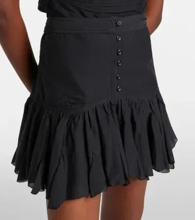 Marant Étoile Daneen ruffled cotton-blend miniskirt | Thumbnail 2 Marant Étoile Daneen ruffled cotton-blend miniskirt | Thumbnail 2