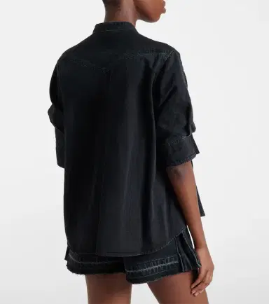 Sacai Layered cotton-blend sweater | Thumbnail 4 Sacai Layered cotton-blend sweater | Thumbnail 4