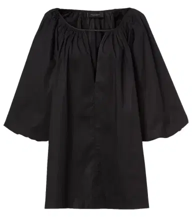 ADRIANA DEGREAS Puff-sleeve cotton-blend minidress | Thumbnail 1 ADRIANA DEGREAS Puff-sleeve cotton-blend minidress | Thumbnail 1