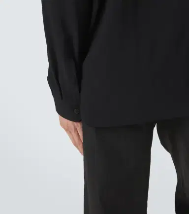 Rick Owens Island draped cady shirt | Thumbnail 2 Rick Owens Island draped cady shirt | Thumbnail 2