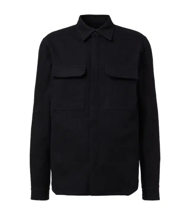 Work cotton and wool flannel shirt