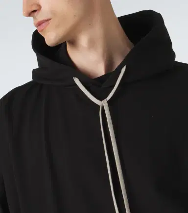 Rick Owens DRKSHDW Hun cotton jersey hoodie | Thumbnail 5 Rick Owens DRKSHDW Hun cotton jersey hoodie | Thumbnail 5