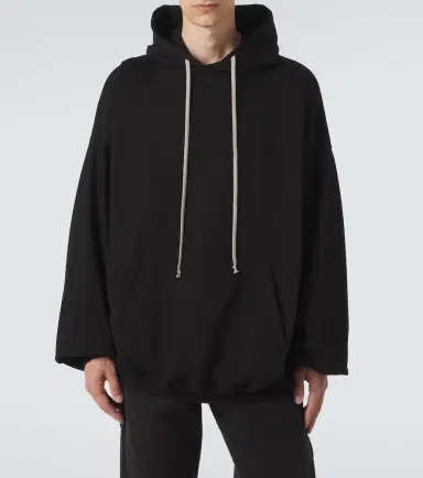 Rick Owens DRKSHDW Hun cotton jersey hoodie | Thumbnail 6 Rick Owens DRKSHDW Hun cotton jersey hoodie | Thumbnail 6