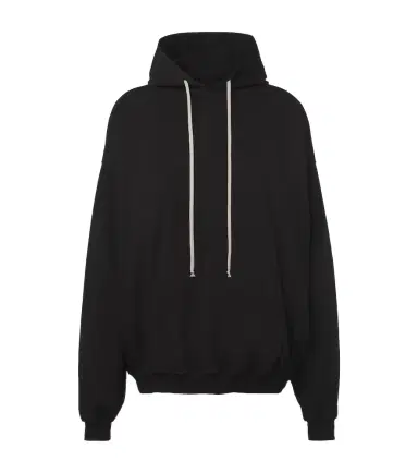Rick Owens DRKSHDW Hun cotton jersey hoodie | Thumbnail 1 Rick Owens DRKSHDW Hun cotton jersey hoodie | Thumbnail 1