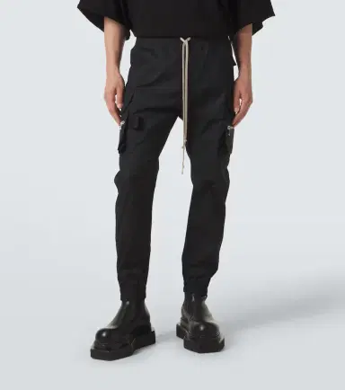 Rick Owens Mastodon cotton-blend poplin cargo pants | Thumbnail 3 Rick Owens Mastodon cotton-blend poplin cargo pants | Thumbnail 3