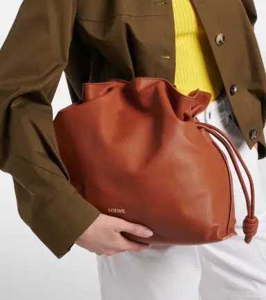 Loewe Flamenco Large leather clutch | Thumbnail 7
