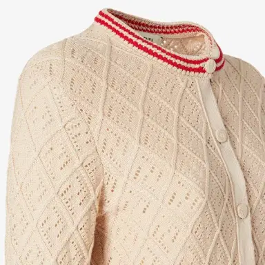 Fendi Long-sleeved crew-neck cardigan | Thumbnail 3