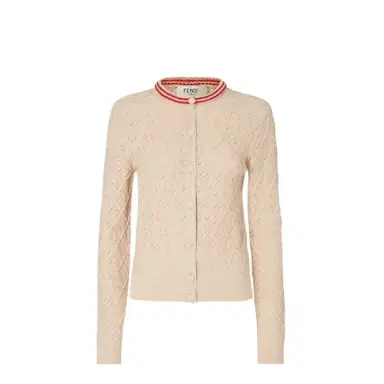 Fendi Long-sleeved crew-neck cardigan | Thumbnail 1