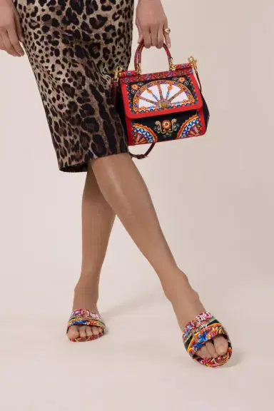 Dolce & Gabbana Beachwear Slider - Carretto | Thumbnail 3