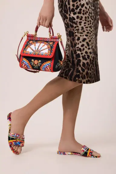 Dolce & Gabbana Beachwear Slider - Carretto | Thumbnail 4