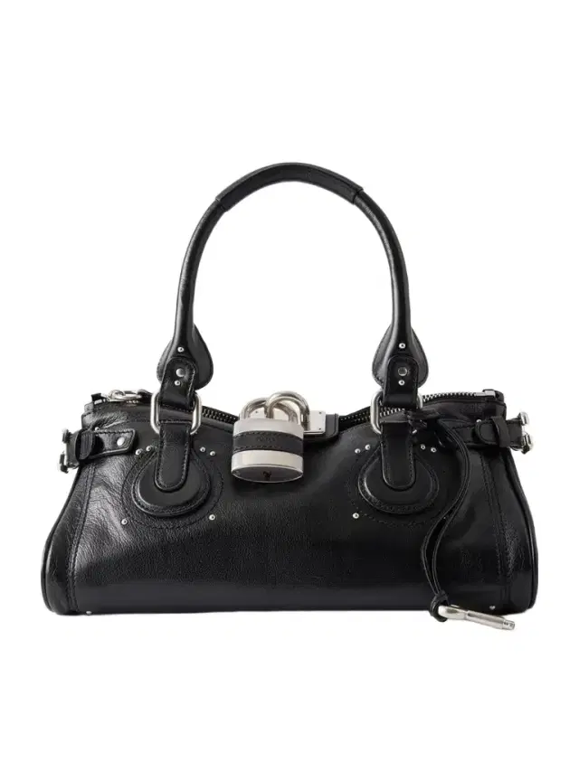Chloé Paddington Full-grain Leather Shoulder Bag