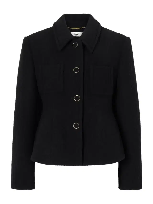 Chloé Wool-blend Bouclé Jacket