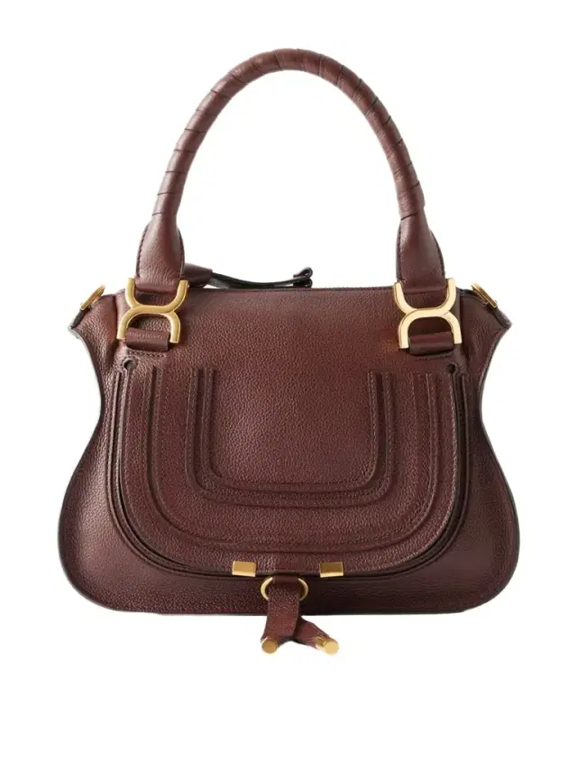 Chloé Marcie Medium Textured-leather Tote