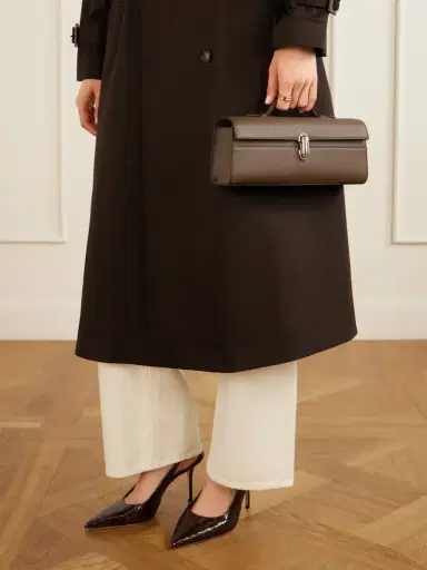 Savette Slim Symmetry Leather Clutch | Thumbnail 2 Savette Slim Symmetry Leather Clutch | Thumbnail 2