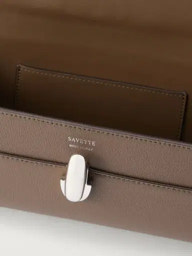Savette Slim Symmetry Leather Clutch | Thumbnail 6 Savette Slim Symmetry Leather Clutch | Thumbnail 6