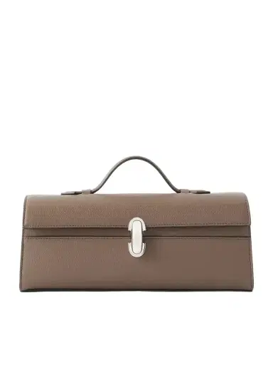 Savette Slim Symmetry Leather Clutch | Thumbnail 1 Savette Slim Symmetry Leather Clutch | Thumbnail 1