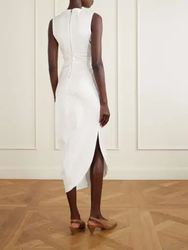 Proenza Schouler Zafira Cotton-jersey Midi Dress | Thumbnail 3 Proenza Schouler Zafira Cotton-jersey Midi Dress | Thumbnail 3