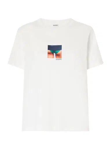 Loewe Appliquéd Cotton-jersey T-shirt | Thumbnail 1 Loewe Appliquéd Cotton-jersey T-shirt | Thumbnail 1