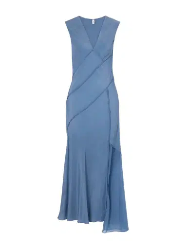 SIR. Elin Paneled Crepe De Chine Gown | Thumbnail 1 SIR. Elin Paneled Crepe De Chine Gown | Thumbnail 1