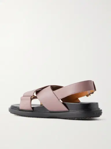 Marni Fussbett Two-tone Leather Slingback Sandals | Thumbnail 3