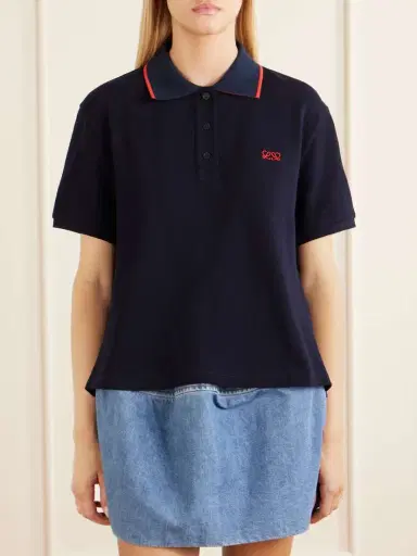 Loewe Logo-embroidered Cotton-piqué Polo Shirt | Thumbnail 3 Loewe Logo-embroidered Cotton-piqué Polo Shirt | Thumbnail 3