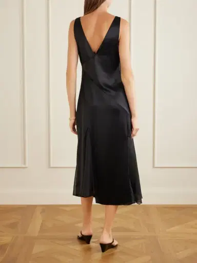 SIR. Ingrid Chiffon Midi Dress | Thumbnail 3 SIR. Ingrid Chiffon Midi Dress | Thumbnail 3