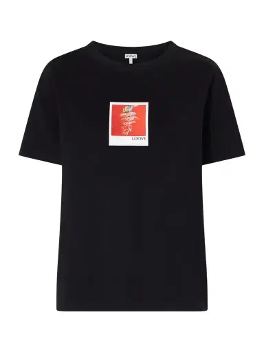 Loewe Appliquéd Cotton-jersey T-shirt | Thumbnail 1 Loewe Appliquéd Cotton-jersey T-shirt | Thumbnail 1