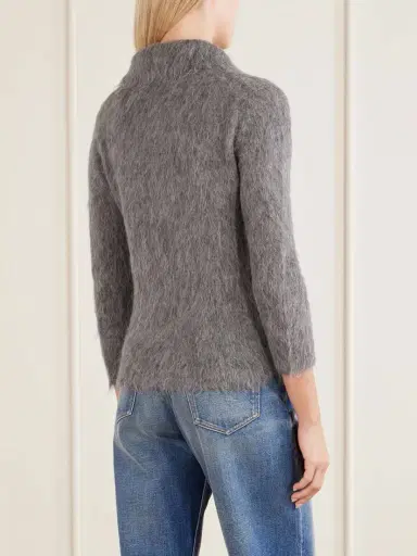 Chloé Alpaca-blend Polo Sweater | Thumbnail 4 Chloé Alpaca-blend Polo Sweater | Thumbnail 4