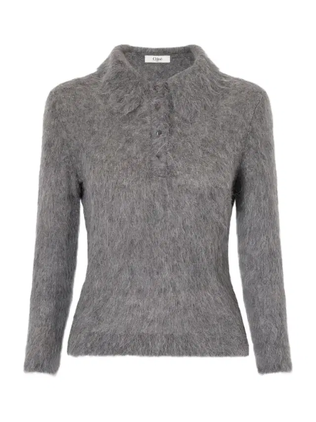 Chloé Alpaca-blend Polo Sweater