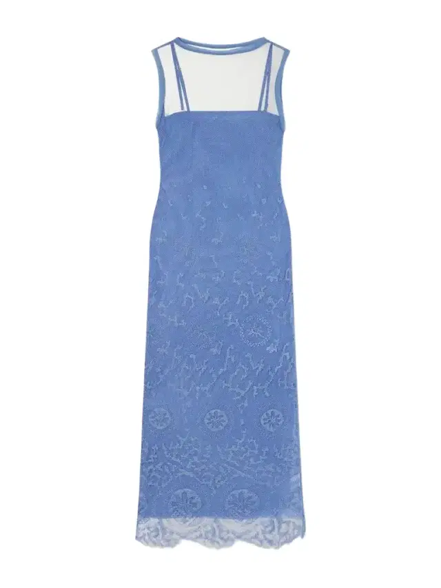 Leif Embroidered Tulle Midi Dress