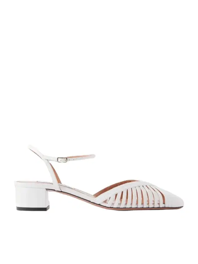 Aquazzura Yara 35 Leather Pumps