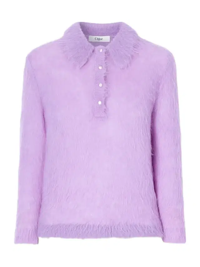 Chloé Alpaca-blend Polo Sweater