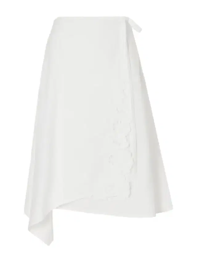 Klara Broderie Anglaise Cotton Midi Skirt